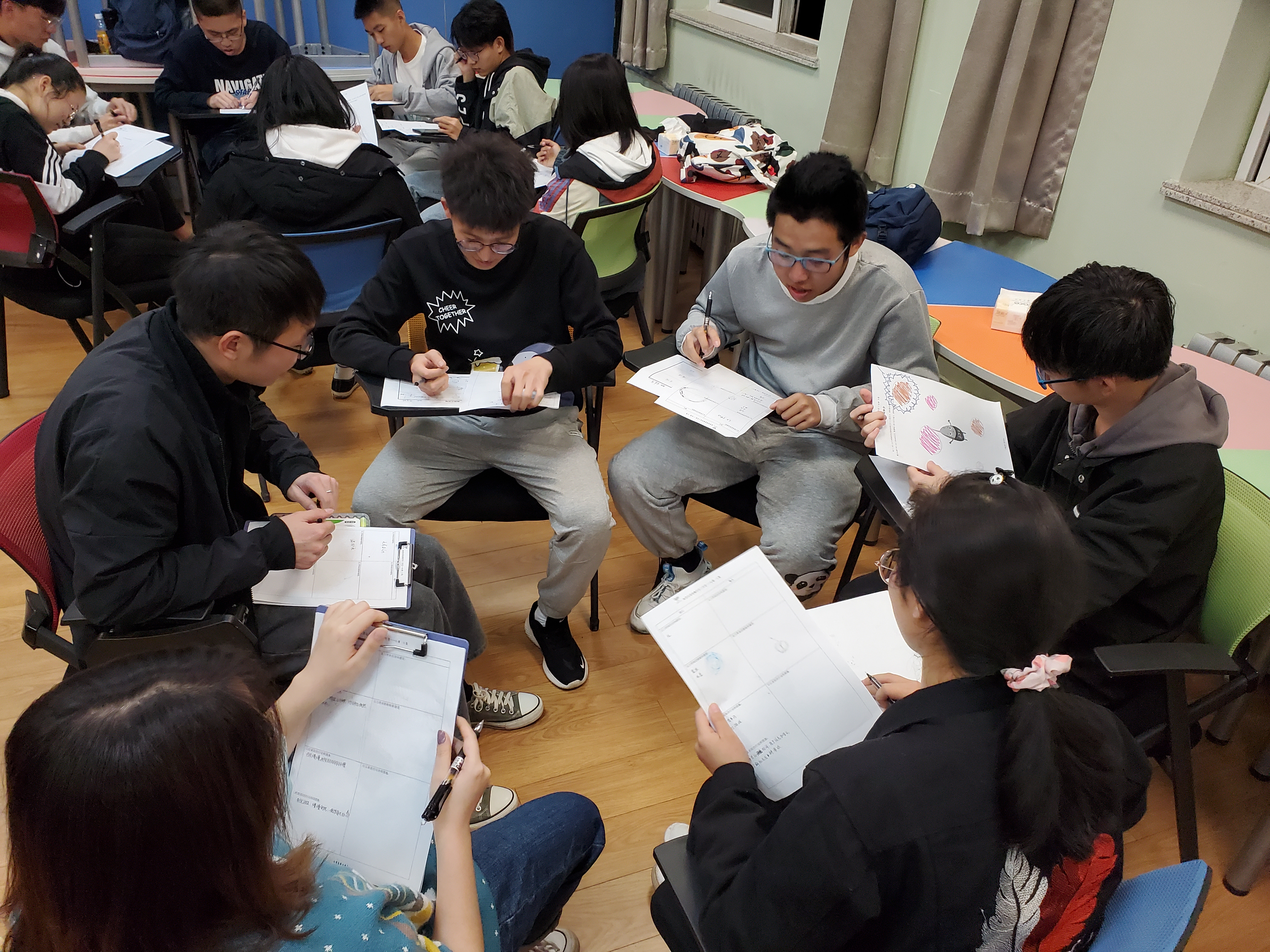 学院举办研究生心理沙龙活动